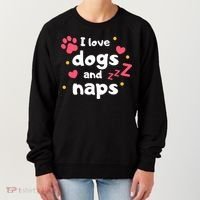 I Love Dogs And Naps Women's Sweatshirt thumb 0