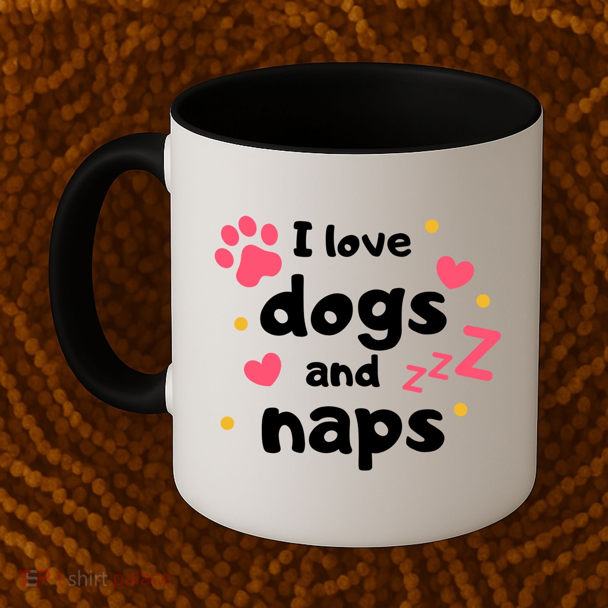 I Love Dogs And Naps Coffee Mug