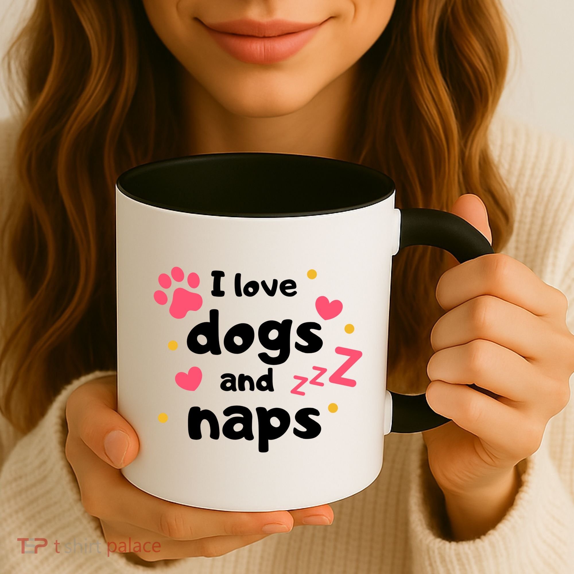 I Love Dogs And Naps Coffee Mug