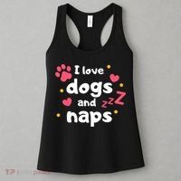 I Love Dogs And Naps Women's Tank Top thumb 3