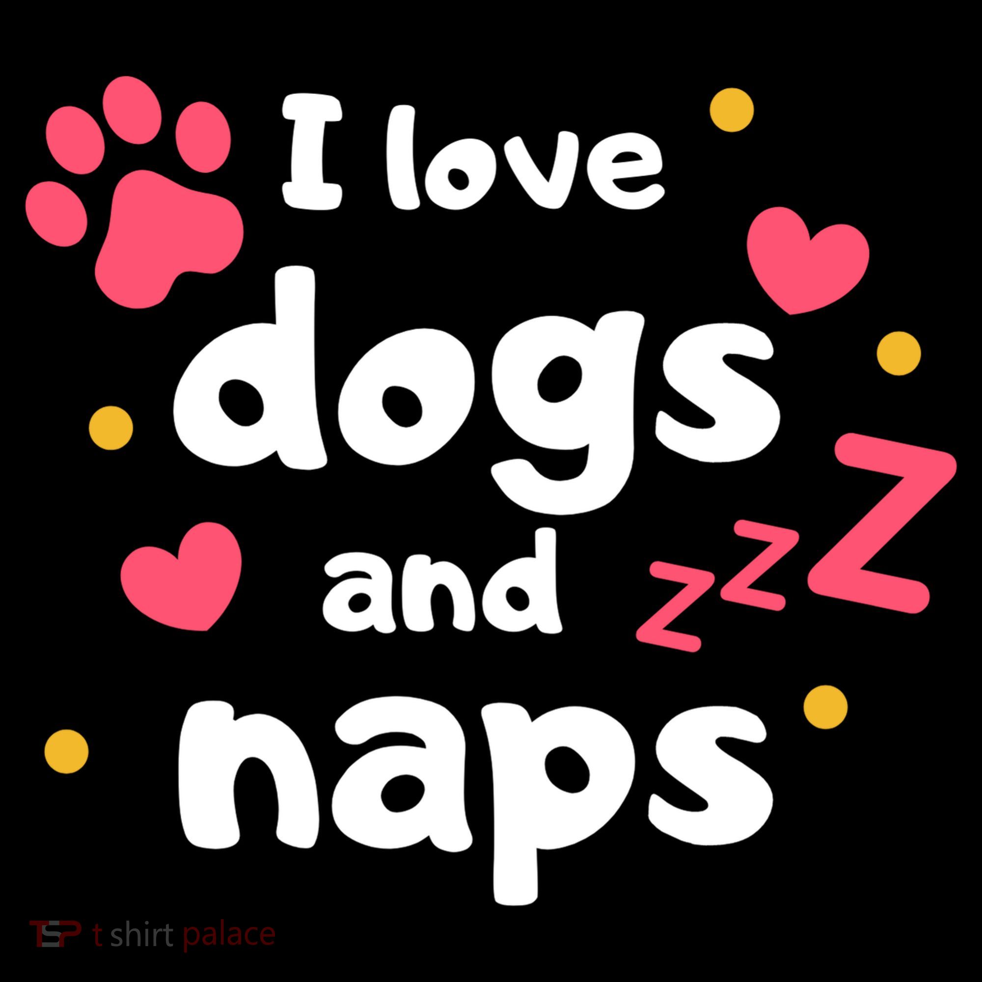 I Love Dogs And Naps Women's Tank Top
