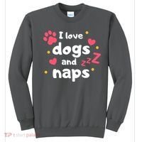 I Love Dogs And Naps Sweatshirt thumb 0