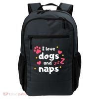 I Love Dogs And Naps Backpack thumb 0