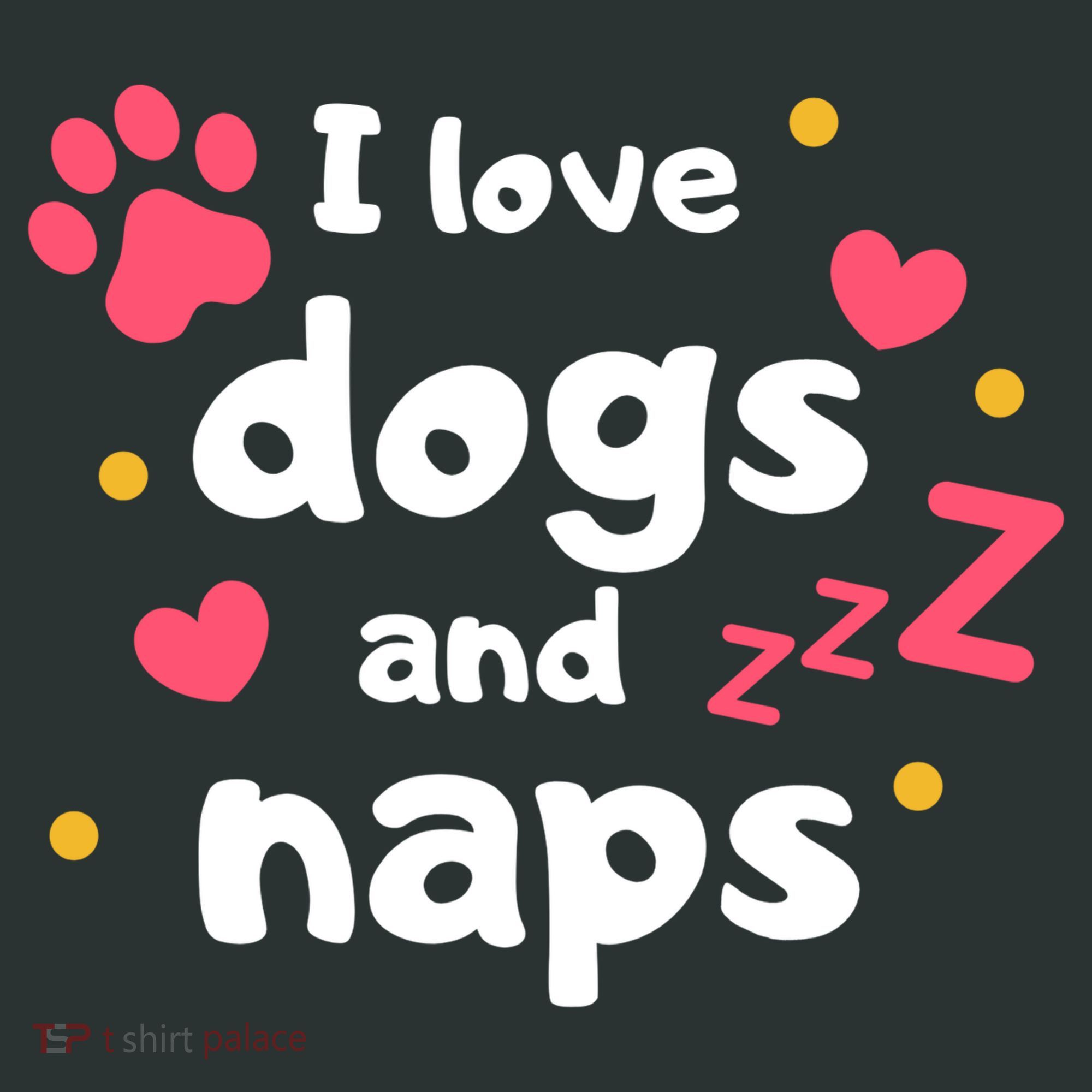 I Love Dogs And Naps Baby Bodysuit