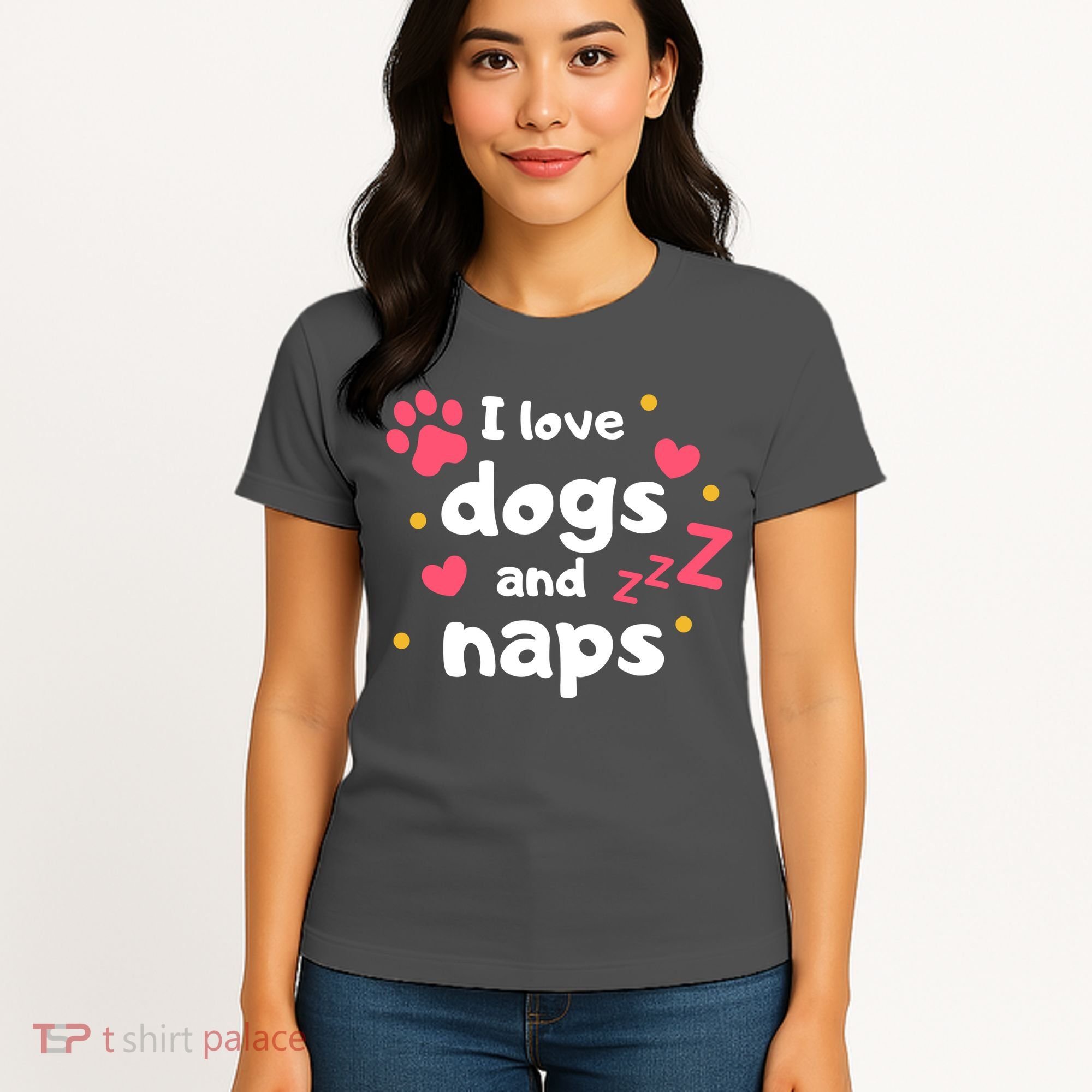 I Love Dogs And Naps Women's T-Shirt
