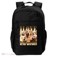 I Love Dumb Blondes Funny Meme Dog Lover Backpack thumb 0