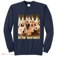 I Love Dumb Blondes Funny Meme Dog Lover Sweatshirt thumb 0