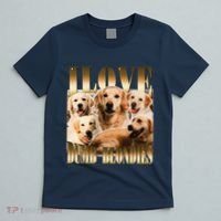 I Love Dumb Blondes Funny Meme Dog Lover T-Shirt thumb 5