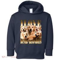 I Love Dumb Blondes Funny Meme Dog Lover Toddler Hoodie thumb 0