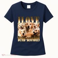 I Love Dumb Blondes Funny Meme Dog Lover Women's T-Shirt thumb 0