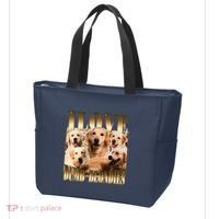 I Love Dumb Blondes Funny Meme Dog Lover Tote Bag thumb 3
