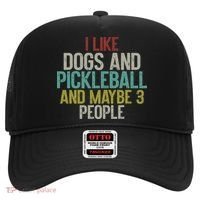 I Like Dogs And Pickleball And Maybe 3 People Hat thumb 0