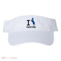 I Love Denver Blucifer Evil Blue Horse Visor thumb 0
