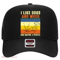I Like Dogs And Weed And Maybe 3 People Hat thumb 0