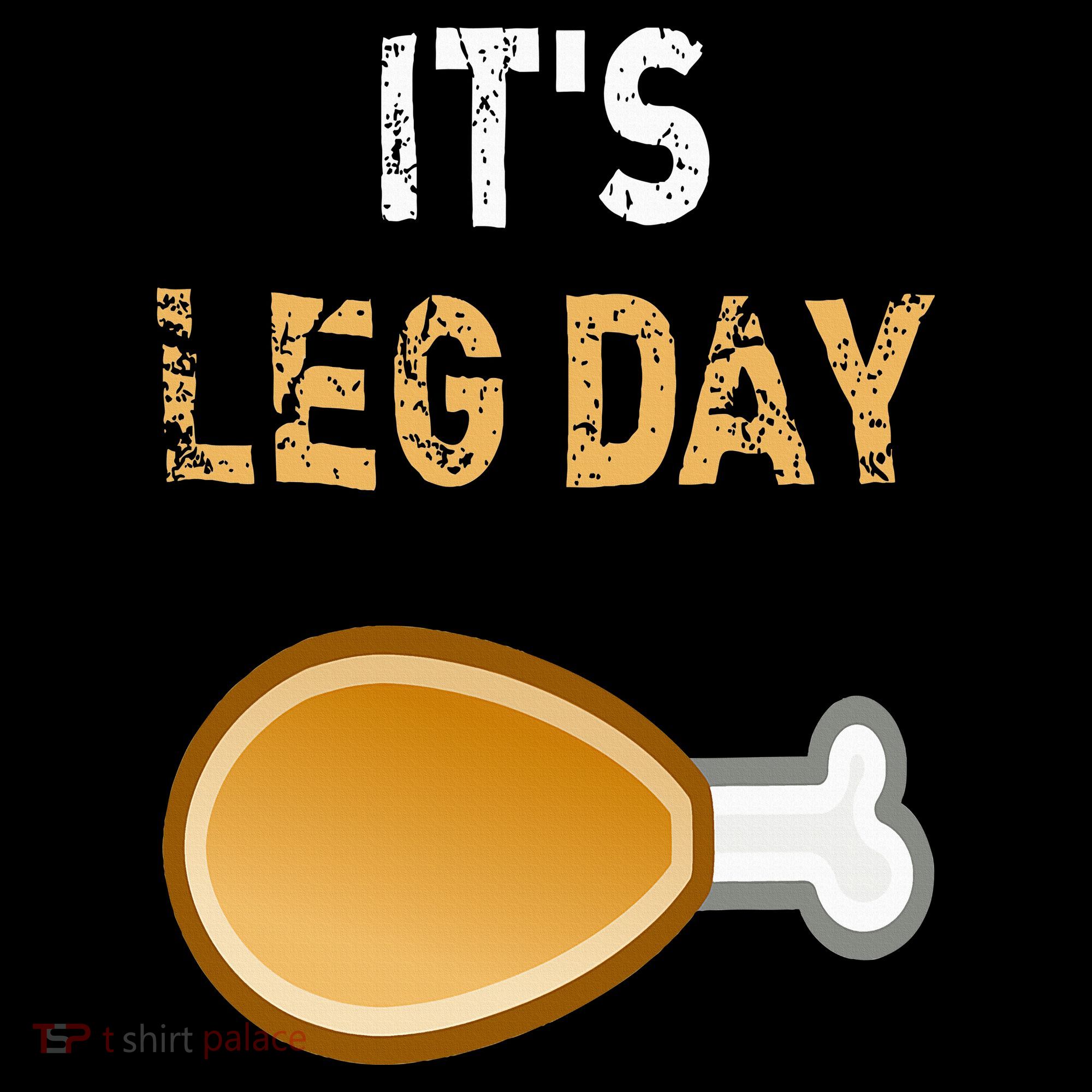 It's Leg Day Funny Workout Turkey Thanksgiving Baby Bodysuit
