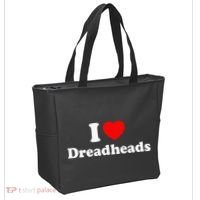 I Love Dreadheads Tote Bag thumb 2
