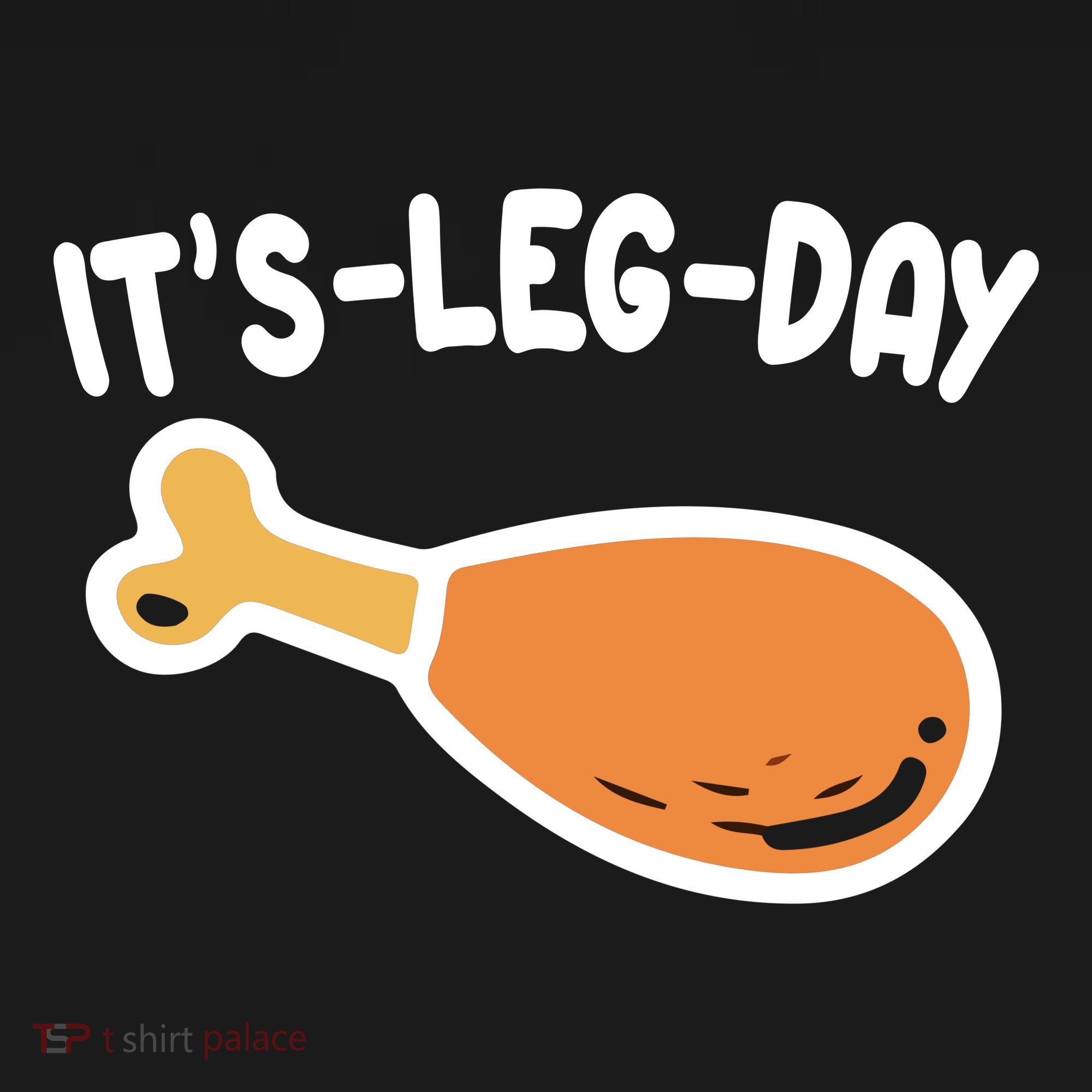 Its Leg Day Funny Thanksgiving Gym Women's Tank Top