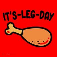 Its Leg Day Funny Thanksgiving Gym Santa Hat thumb 1