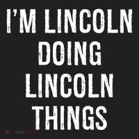 Im Lincoln Doing Lincoln Things Name Birthday Hat thumb 2