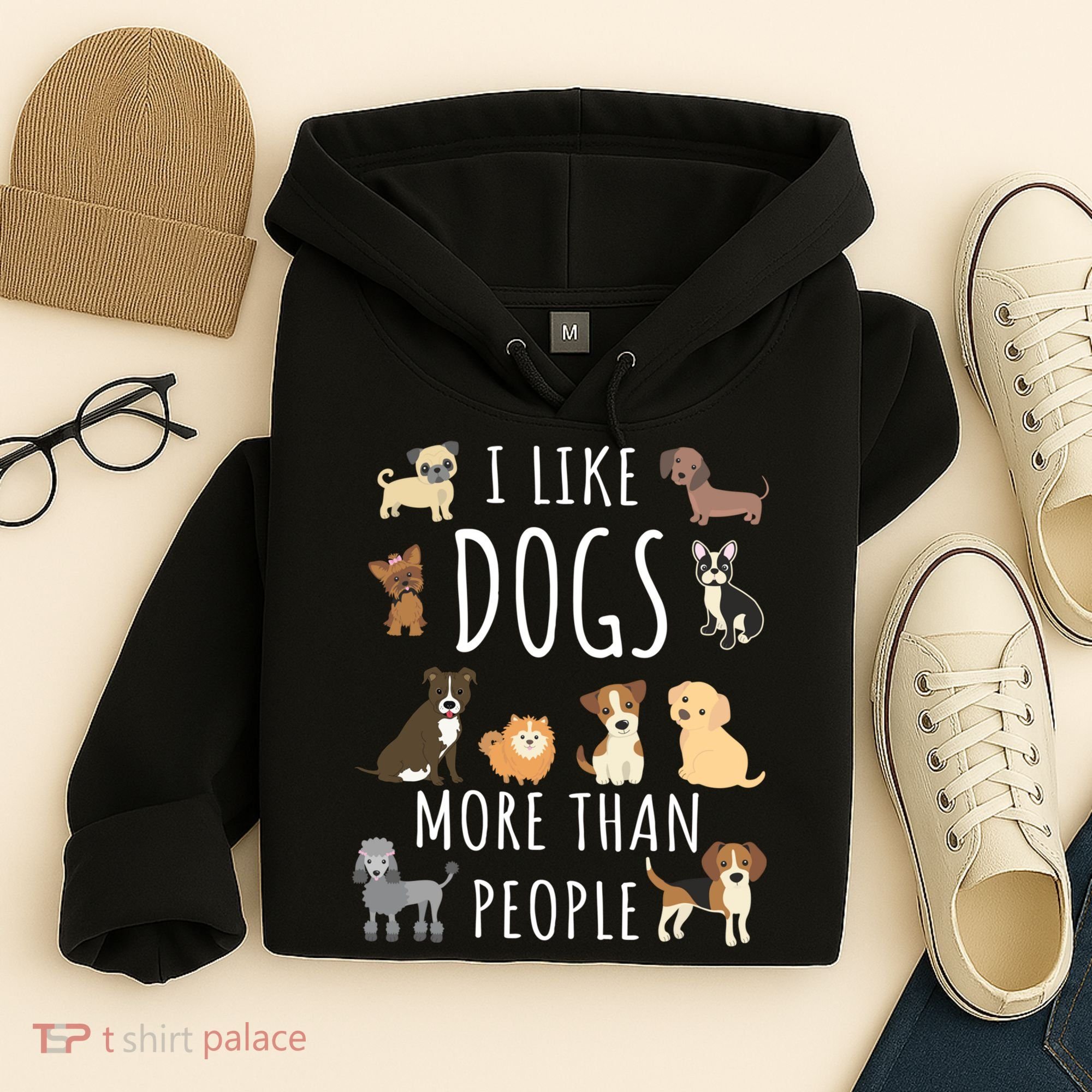 I Like Dogs More Than People Gift Hoodie