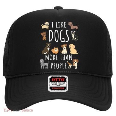 I Like Dogs More Than People Gift Hat