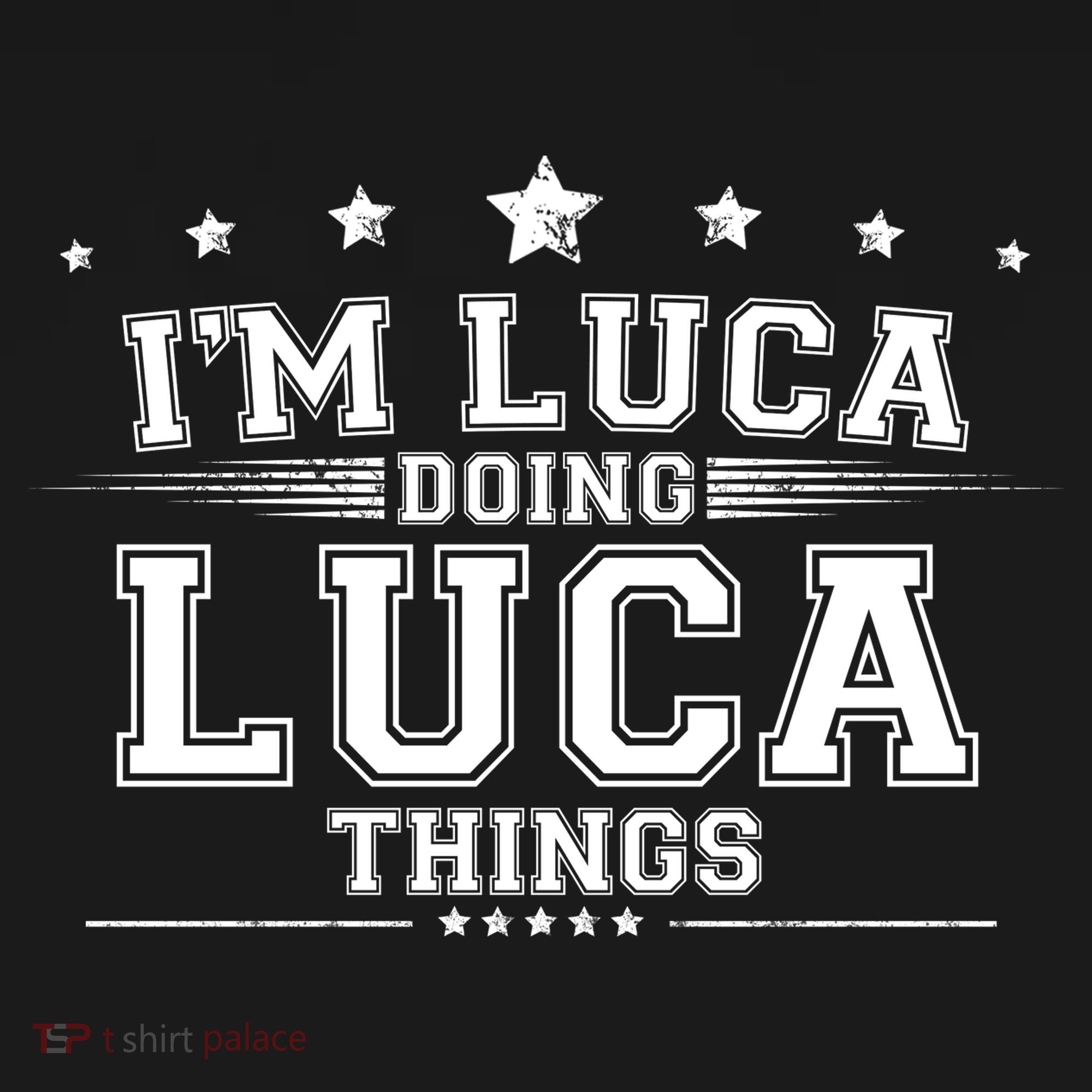 Im Luca Doing Luca Things Button