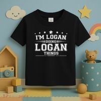 Im Logan Doing Logan Things Toddler T-Shirt thumb 3