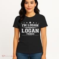 Im Logan Doing Logan Things Women's T-Shirt thumb 4