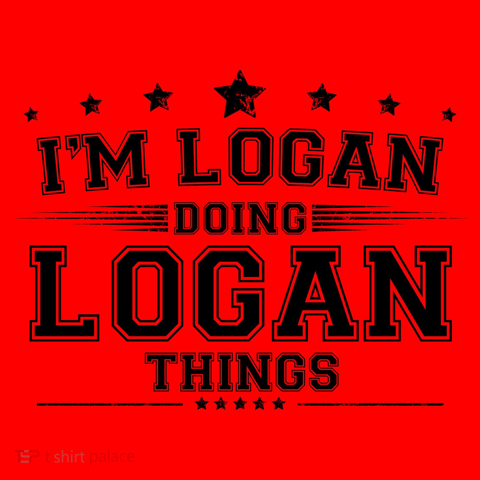 Im Logan Doing Logan Things Santa Hat