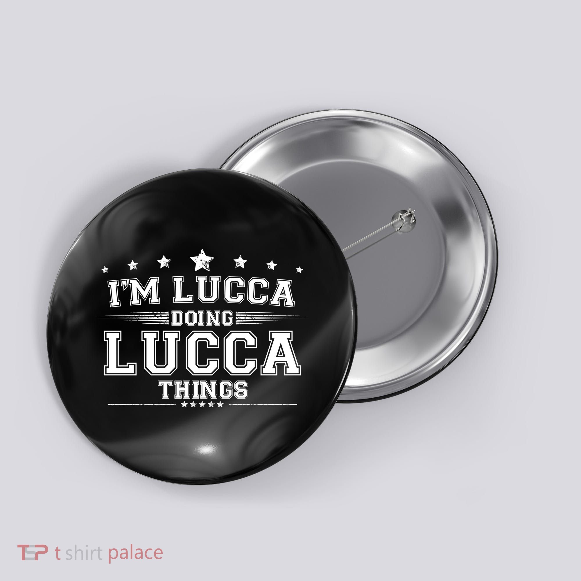 Im Lucca Doing Lucca Things Button