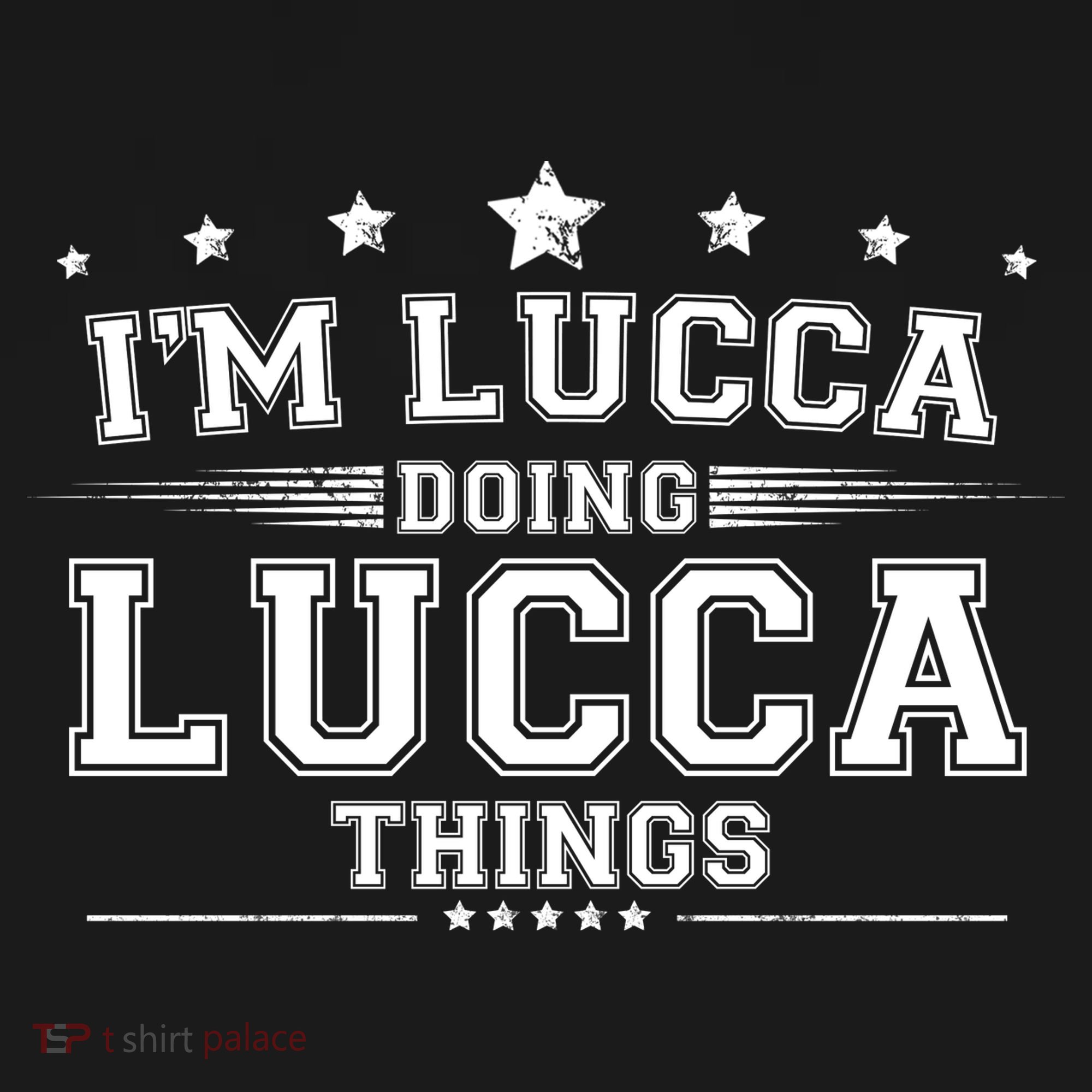 Im Lucca Doing Lucca Things Ornament
