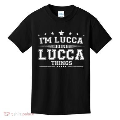 Im Lucca Doing Lucca Things Kids T-Shirt