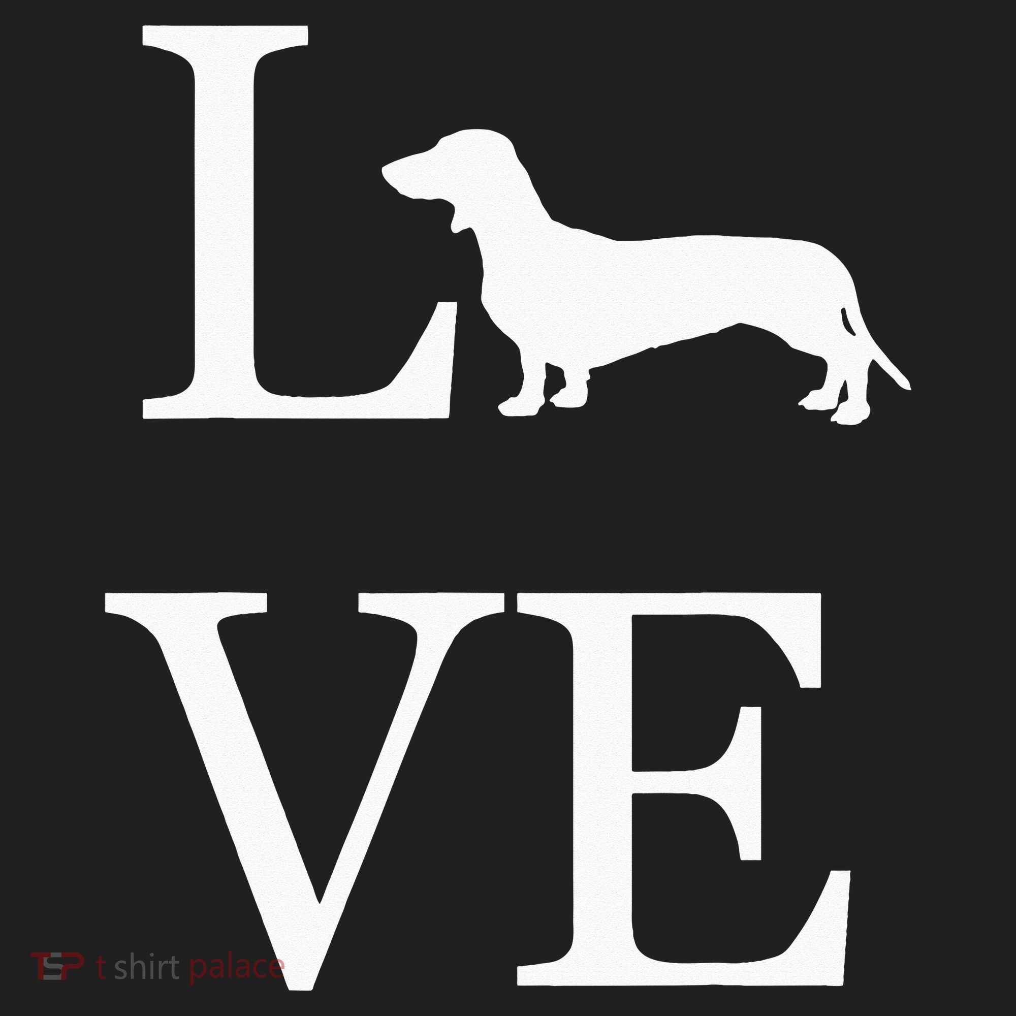 I Love Dachshund Weiner Dog Lover White Graphic Pet Owner Hat