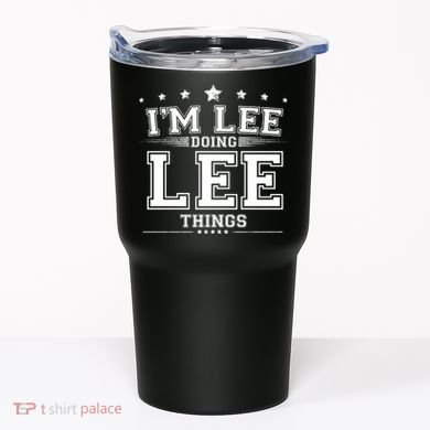 Im Lee Doing Lee Things Tumbler