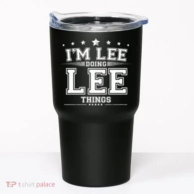 Im Lee Doing Lee Things Tumbler