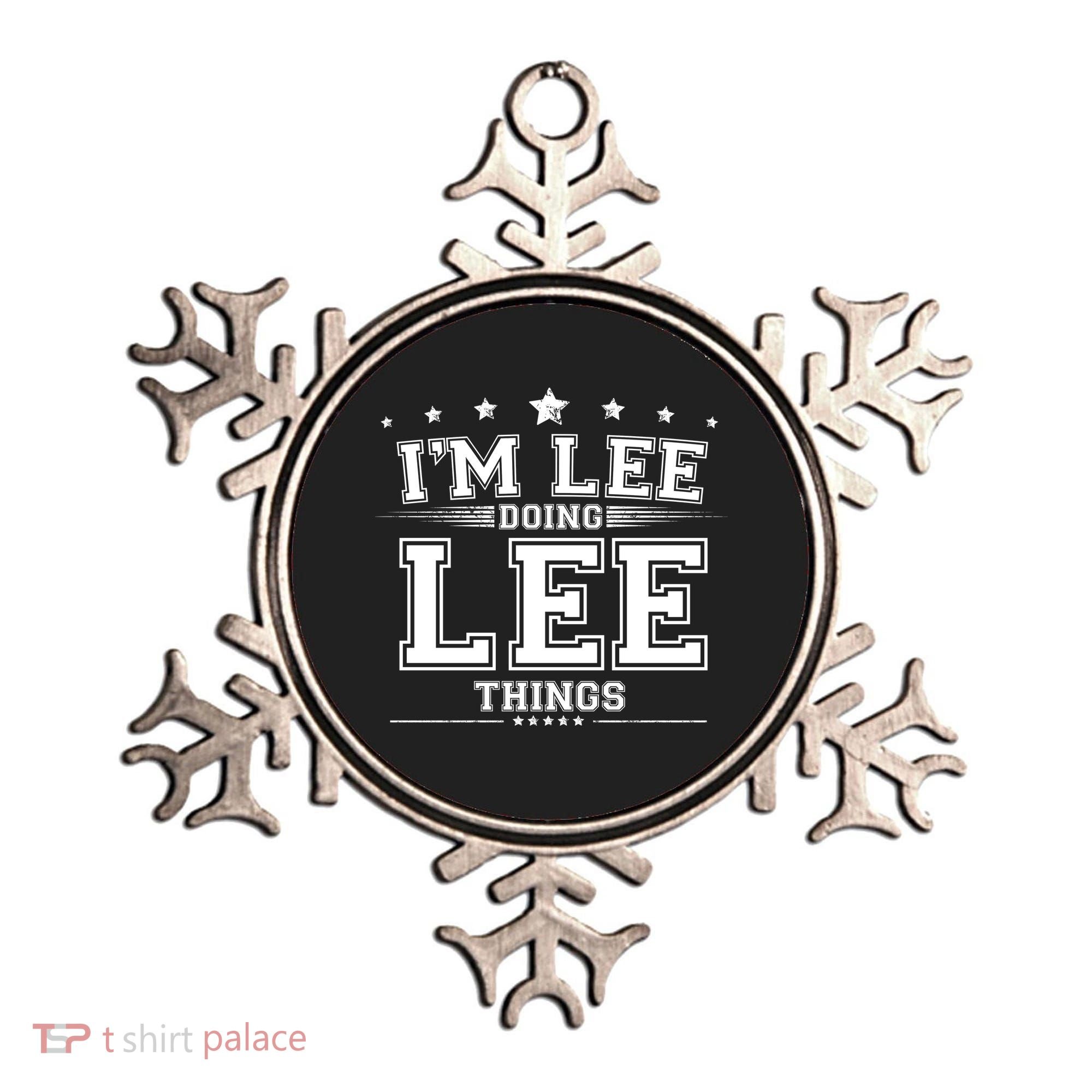 Im Lee Doing Lee Things Ornament