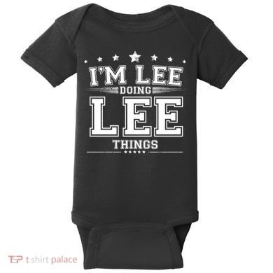 Im Lee Doing Lee Things Baby Bodysuit
