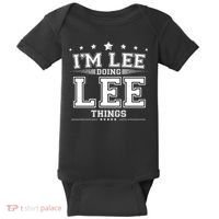 Im Lee Doing Lee Things Baby Bodysuit thumb 0