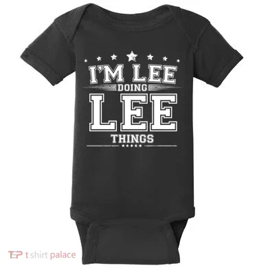 Im Lee Doing Lee Things Baby Bodysuit