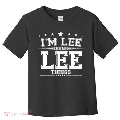 Im Lee Doing Lee Things Toddler T-Shirt