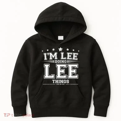 Im Lee Doing Lee Things Kids Hoodie