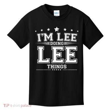 Im Lee Doing Lee Things Kids T-Shirt