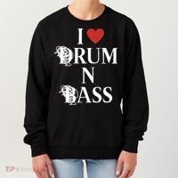 I Love Drum And Bass Rock Women's Sweatshirt thumb 0