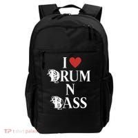 I Love Drum And Bass Rock Backpack thumb 0