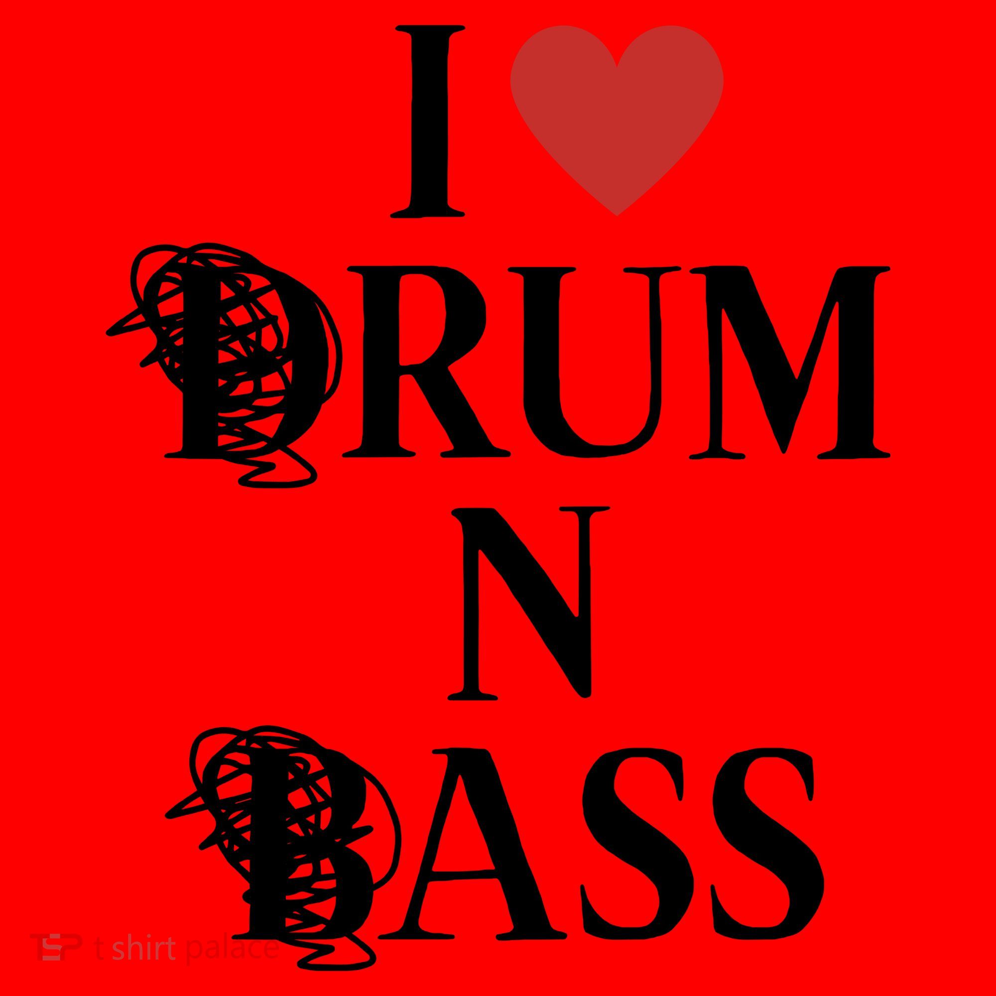 I Love Drum And Bass Rock Santa Hat