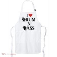 I Love Drum And Bass Rock Apron thumb 0