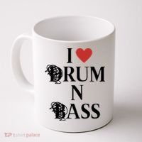 I Love Drum And Bass Rock Coffee Mug thumb 0