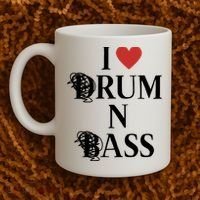 I Love Drum And Bass Rock Coffee Mug thumb 2