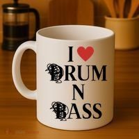 I Love Drum And Bass Rock Coffee Mug thumb 4