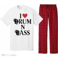 I Love Drum And Bass Rock Pajama Set thumb 0